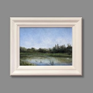 The Bure At Lamas Oil Painting on Canvas panel Nial Adams