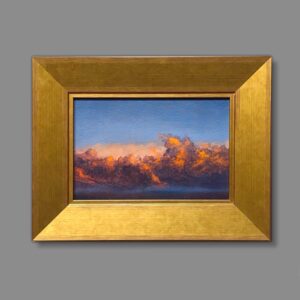 Winter Clouds A Study Oil Painting Nial Adams