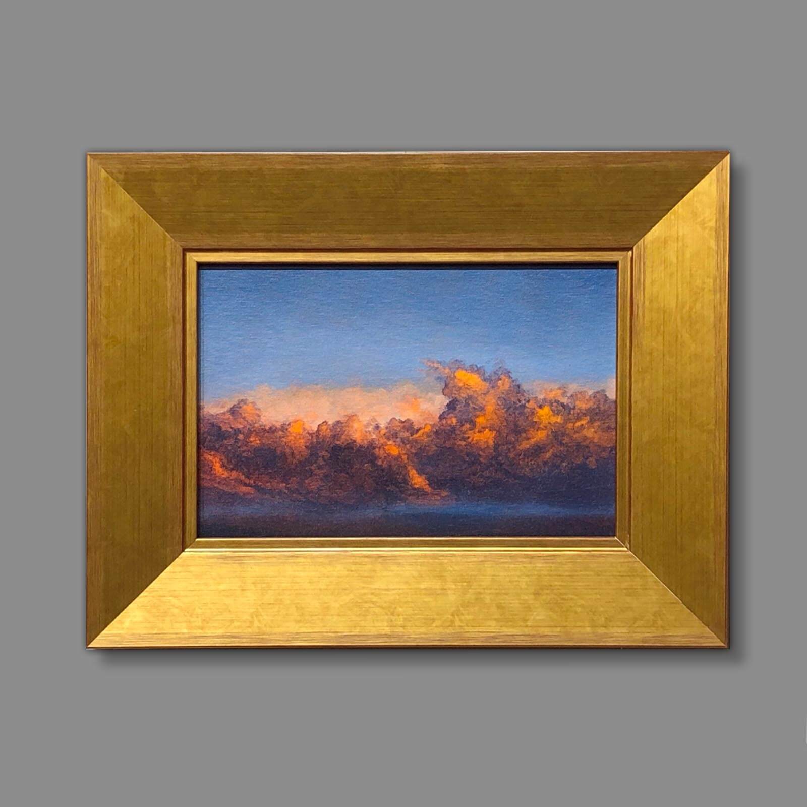 Winter Clouds A Study Oil Painting Nial Adams Winter Clouds A Study Oil Painting Nial Adams